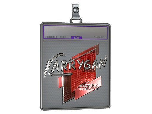 Sticker Slab | karrigan (Foil) | Boston 2018