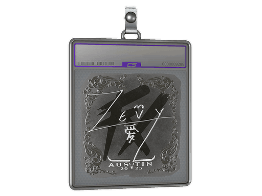 Sticker Slab | zevy (Foil) | Austin 2025