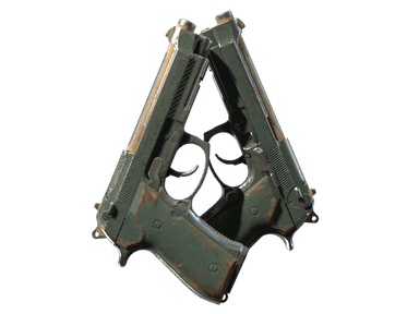 Dual Berettas | Contractor - Battle-Scarred