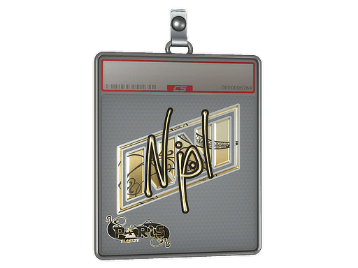 Sticker Slab | npl (Gold) | Paris 2023