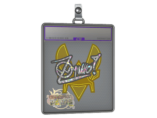 Sticker Slab | ZywOo (Glitter, Champion) | Paris 2023