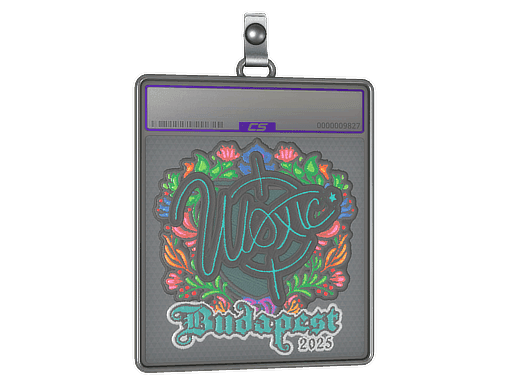 Sticker Slab | woxic (Embroidered) | Budapest 2025