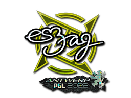 Sticker | es3tag (Glitter) | Antwerp 2022