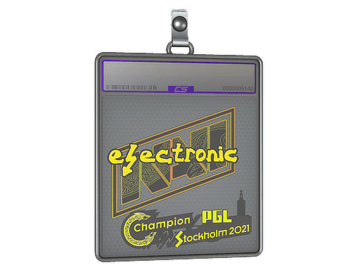 Sticker Slab | electroNic (Holo) | Stockholm 2021