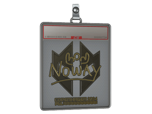 Sticker Slab | noway (Gold) | Copenhagen 2024