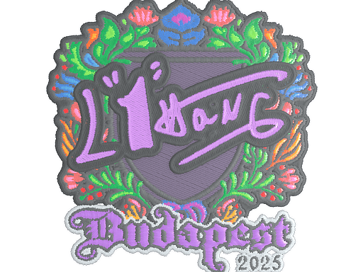 Sticker | L1haNg (Embroidered) | Budapest 2025