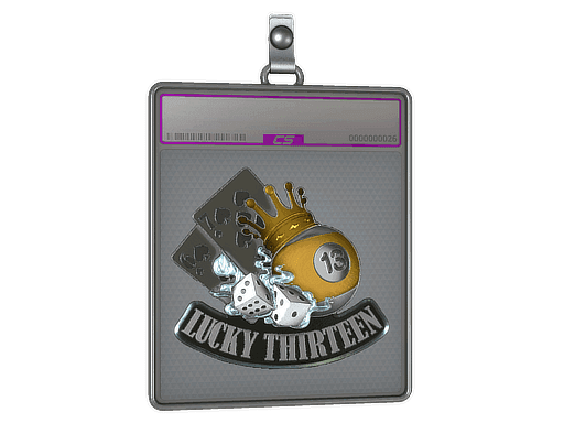 Sticker Slab | Lucky 13 (Foil)