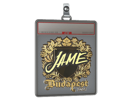 Sticker Slab | Jame (Gold) | Budapest 2025