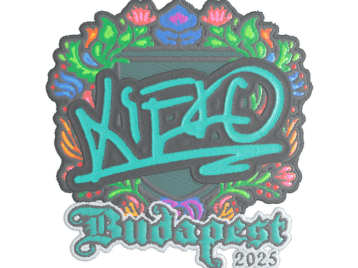 Sticker | xiELO (Embroidered) | Budapest 2025