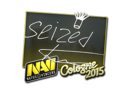 Sticker | seized | Cologne 2015