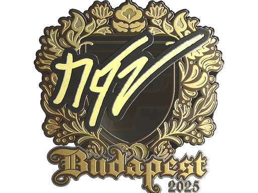 Sticker | NQZ (Gold) | Budapest 2025