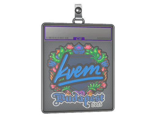 Sticker Slab | Kvem (Embroidered) | Budapest 2025