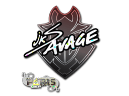 Sticker | jks (Glitter) | Paris 2023