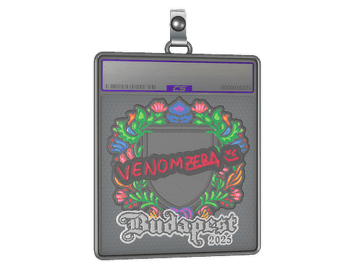 Sticker Slab | venomzera (Embroidered) | Budapest 2025