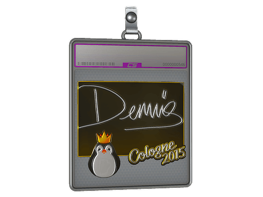 Sticker Slab | dennis (Foil) | Cologne 2015