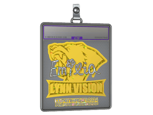 Sticker Slab | EmiliaQAQ (Glitter) | Copenhagen 2024