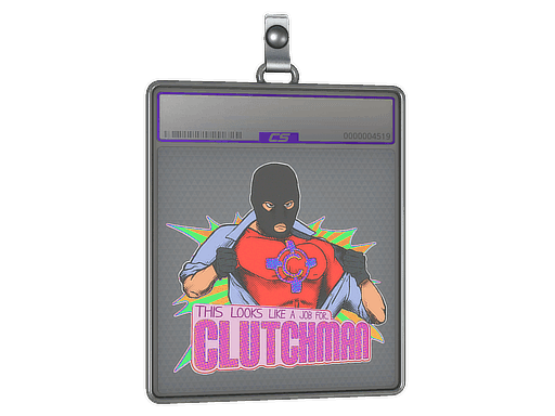Sticker Slab | Clutchman (Holo)