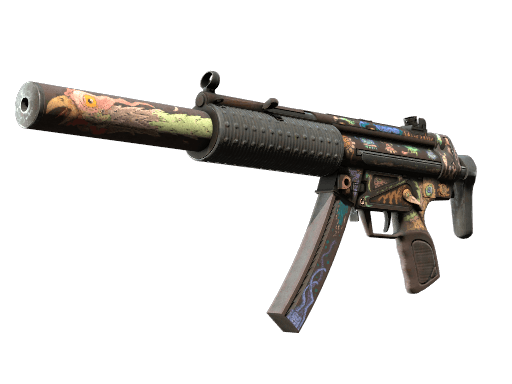MP5-SD | Necro Jr. - Battle-Scarred