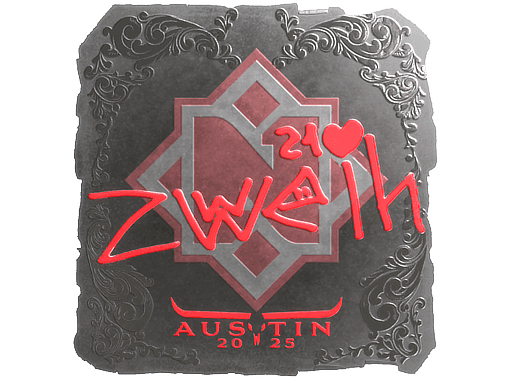 Sticker | zweih (Foil) | Austin 2025