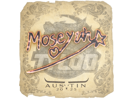 Sticker | Moseyuh | Austin 2025