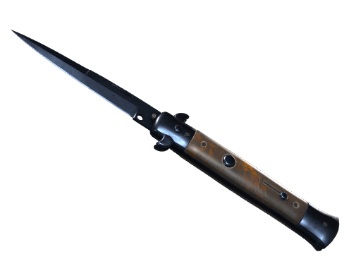 ★ Stiletto Knife | Blue Steel