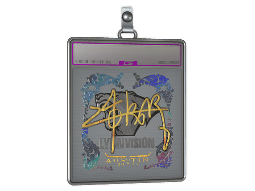 Sticker Slab | z4KR (Holo) | Austin 2025