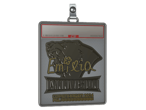 Sticker Slab | EmiliaQAQ (Gold) | Copenhagen 2024