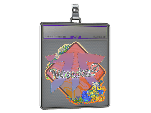 Sticker Slab | nicoodoz (Glitter) | Rio 2022