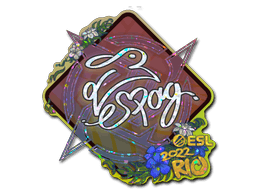 Sticker | es3tag (Glitter) | Rio 2022