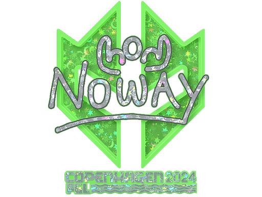Sticker | noway (Glitter) | Copenhagen 2024