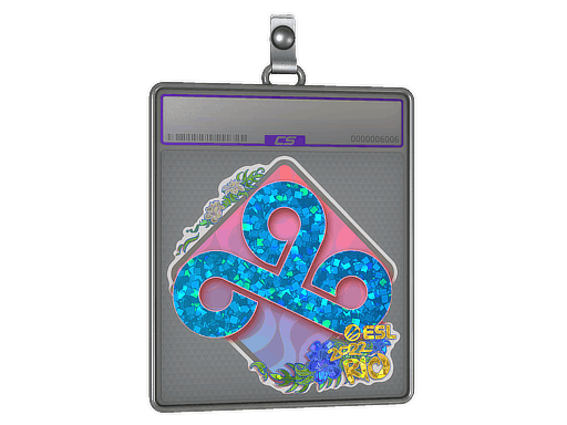 Sticker Slab | Cloud9 (Glitter) | Rio 2022