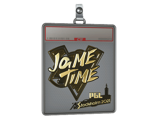 Sticker Slab | Jame (Gold) | Stockholm 2021