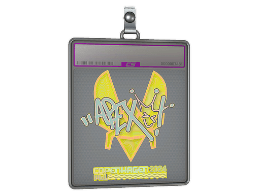 Sticker Slab | apEX (Holo) | Copenhagen 2024