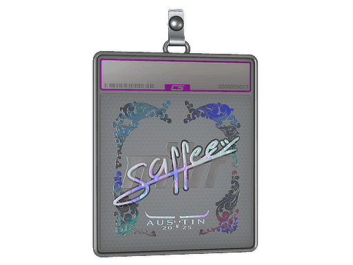 Sticker Slab | saffee (Holo) | Austin 2025