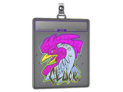 Sticker Slab | Cluck (Holo)