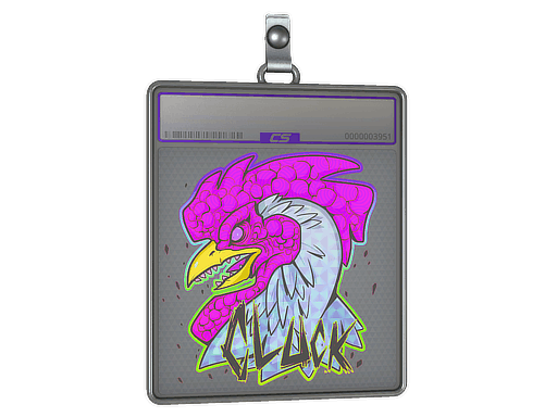 Sticker Slab | Cluck (Holo)