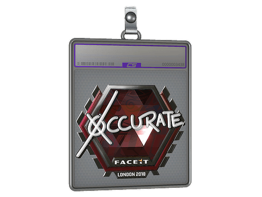 Sticker Slab | xccurate (Foil) | London 2018