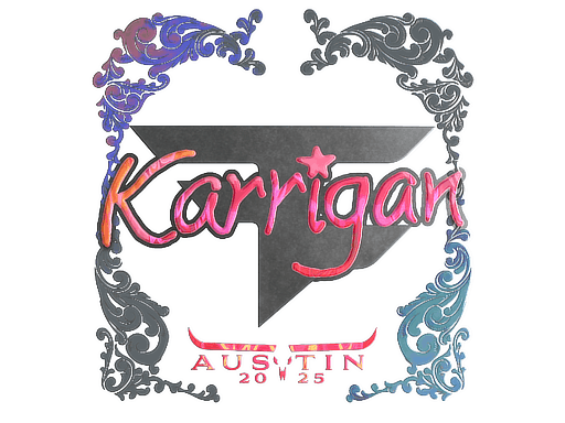 Sticker | karrigan (Holo) | Austin 2025