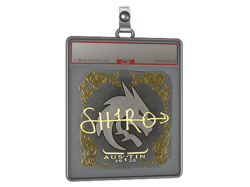 Sticker Slab | sh1ro (Gold) | Austin 2025