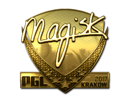Sticker | Magisk (Gold) | Krakow 2017