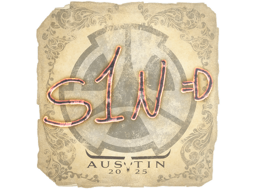 Sticker | s1n | Austin 2025