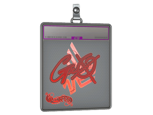 Sticker Slab | gxx- (Holo) | Paris 2023