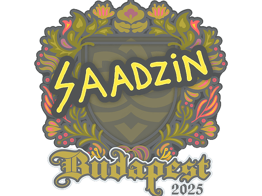 Sticker | saadzin | Budapest 2025