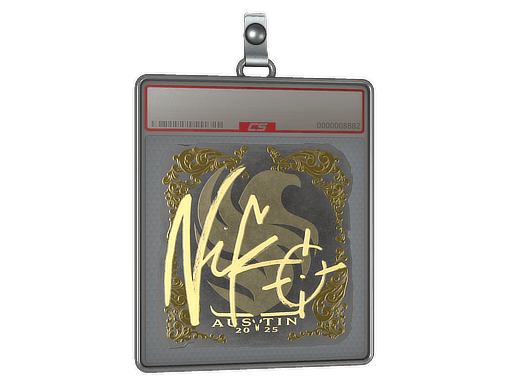 Sticker Slab | NiKo (Gold) | Austin 2025