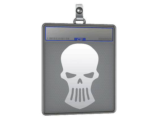 Sticker Slab | Silver Skulls