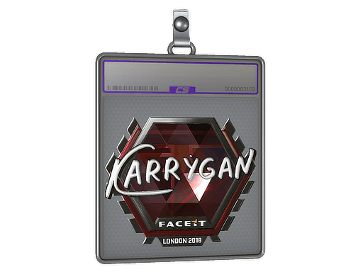 Sticker Slab | karrigan (Foil) | London 2018