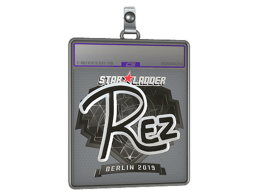 Sticker Slab | REZ (Foil) | Berlin 2019