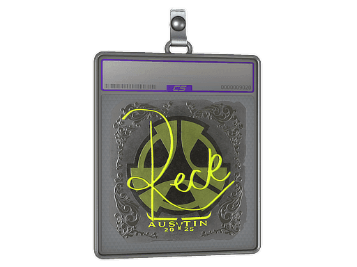 Sticker Slab | reck (Foil) | Austin 2025