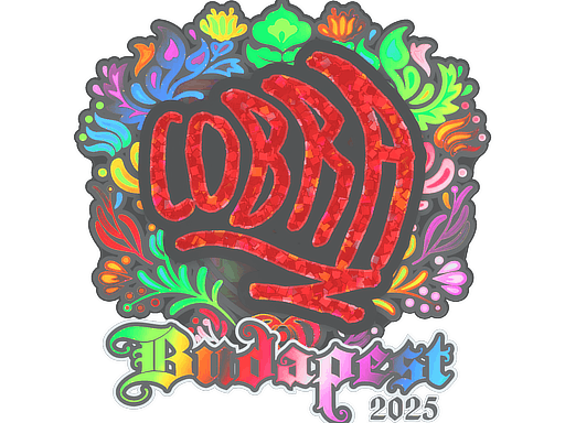 Sticker | cobra (Holo) | Budapest 2025