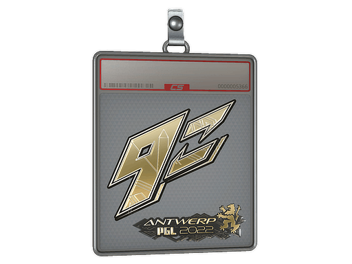 Sticker Slab | 9z Team (Gold) | Antwerp 2022